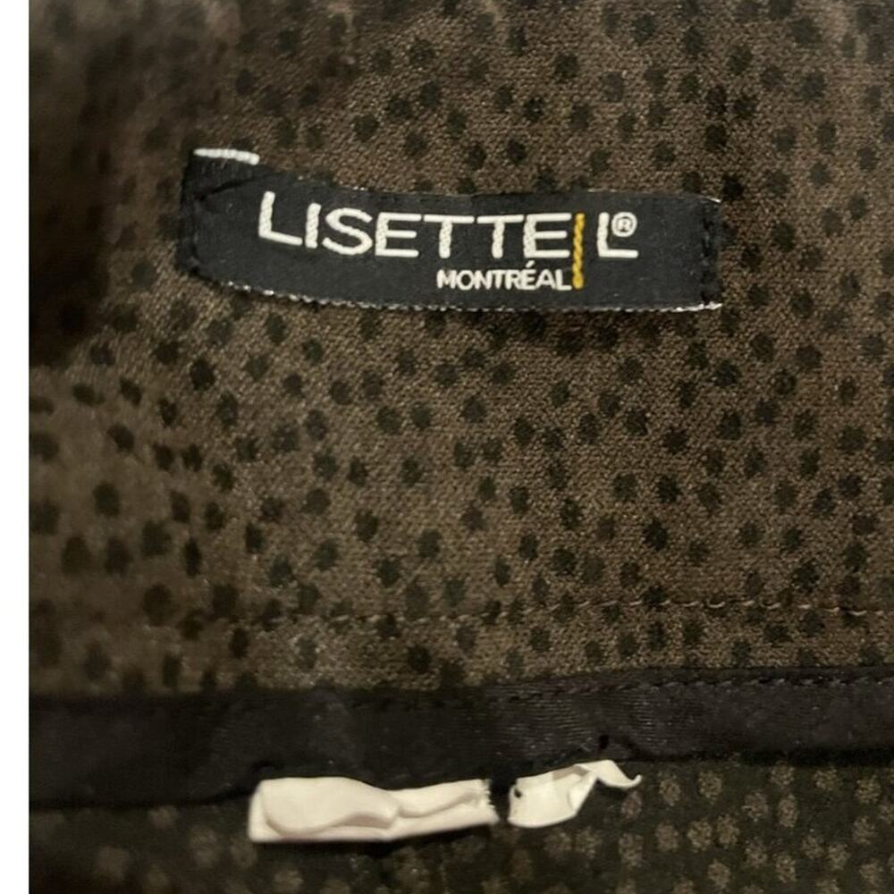 Lisette Pants Womens Large Brown Stretch Pull On Ankle Tummy Control Comfort - Picture 4 of 4